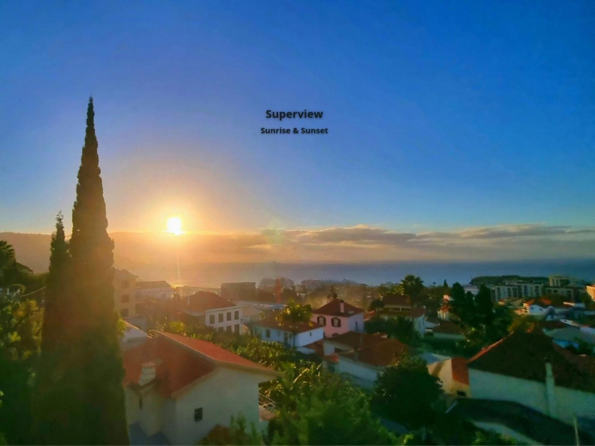 Panoramic Sunrise And Sunset Views, 5 Min From Funchal, Perfect Getaway For Travelers Funchal (Madeira) Exterior foto